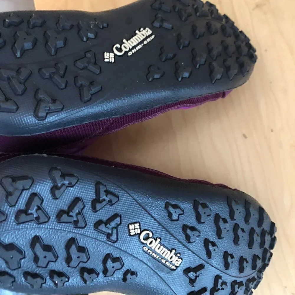 COLUMBIA Minx Omni Grip Omni Heat Boots Women's size EUR 37 Berry Purple